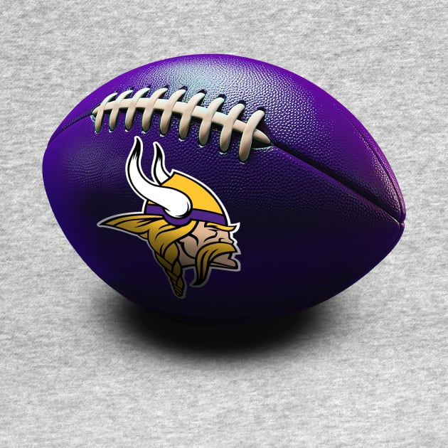 Vikings Football by DavidLoblaw